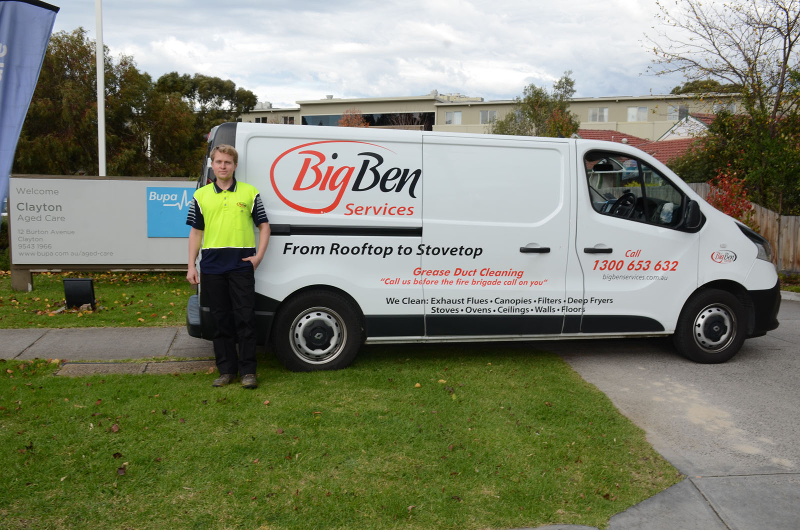 Big Ben Cleaning Services team