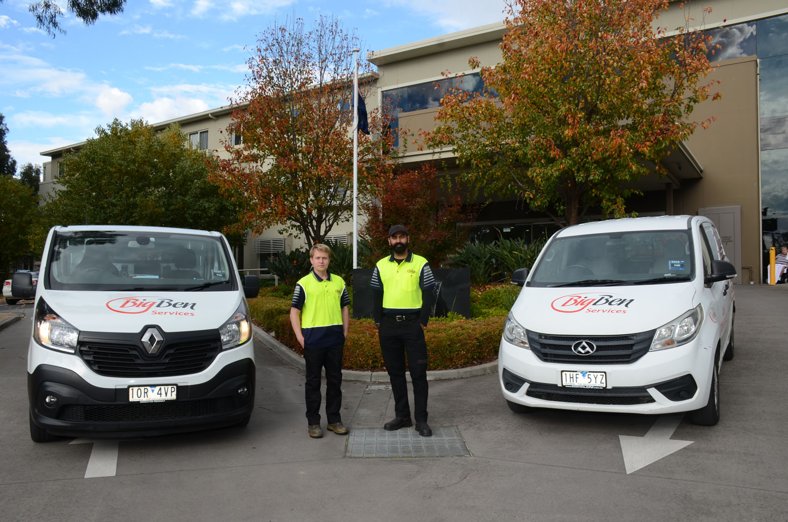 Big Ben Cleaning Services team