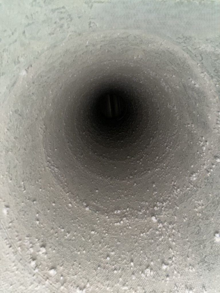 Laundry Exhaust Cleaning - Before