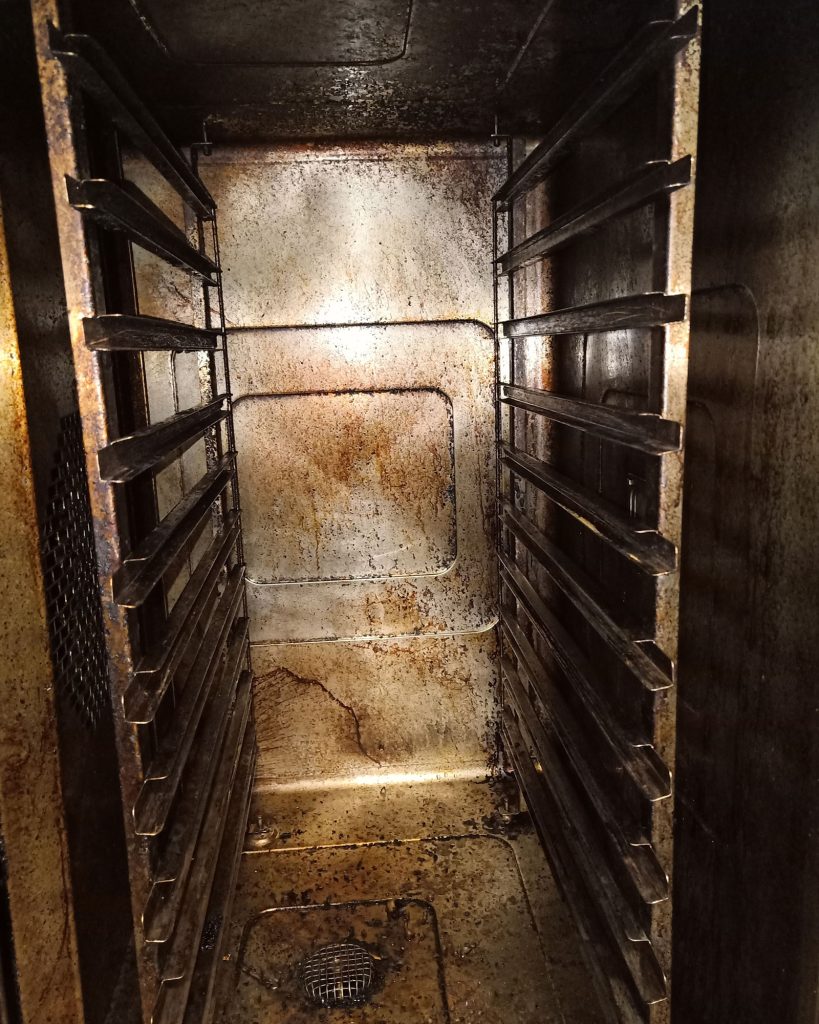 Commercial Oven Cleaning - Before