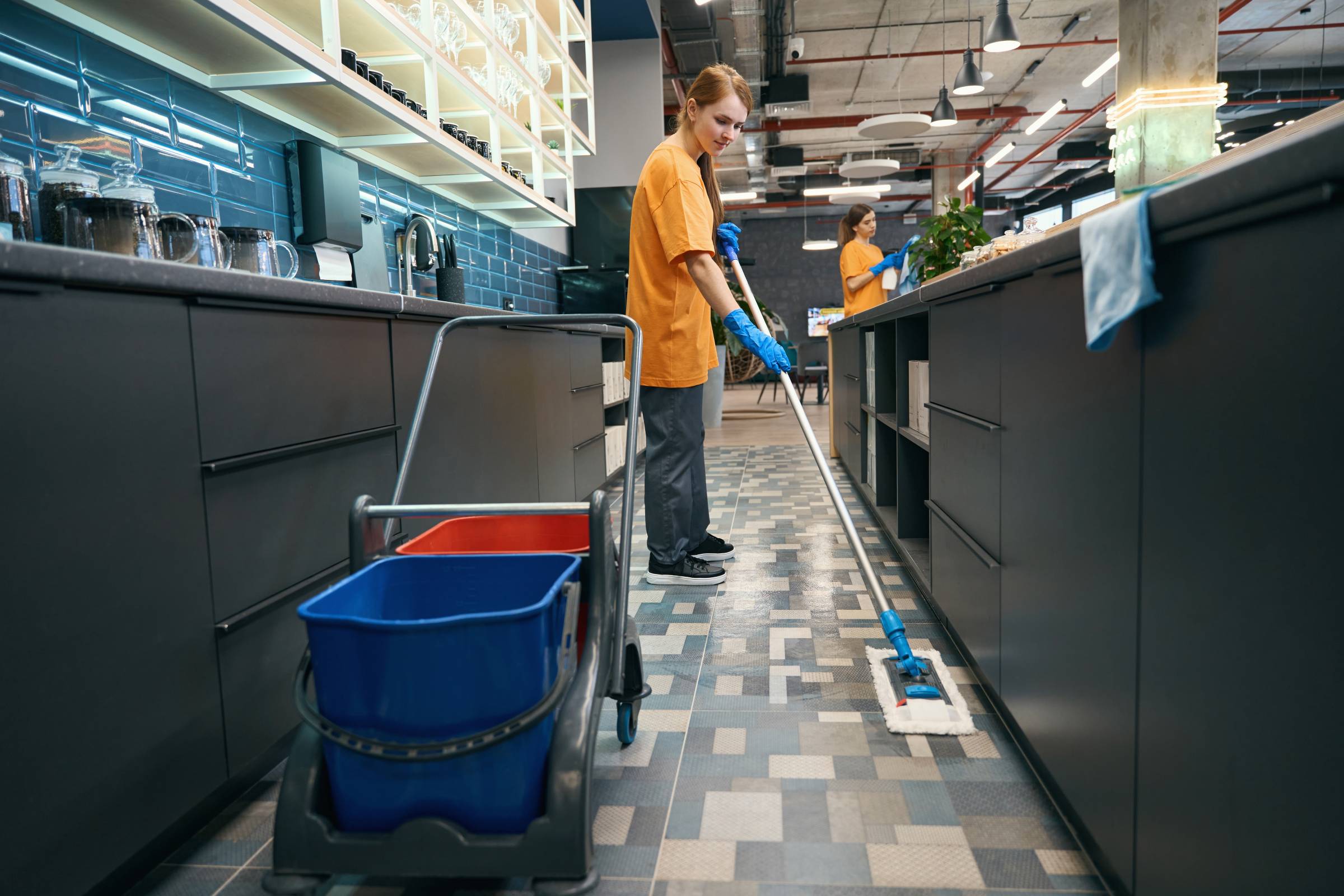 Big Ben Services Cleaning commercial kitchens in Sydney